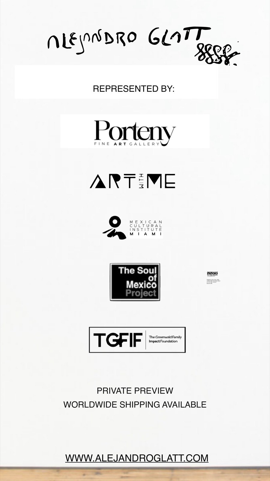 Represented by - Private Preview, Worldwide Shipping Available